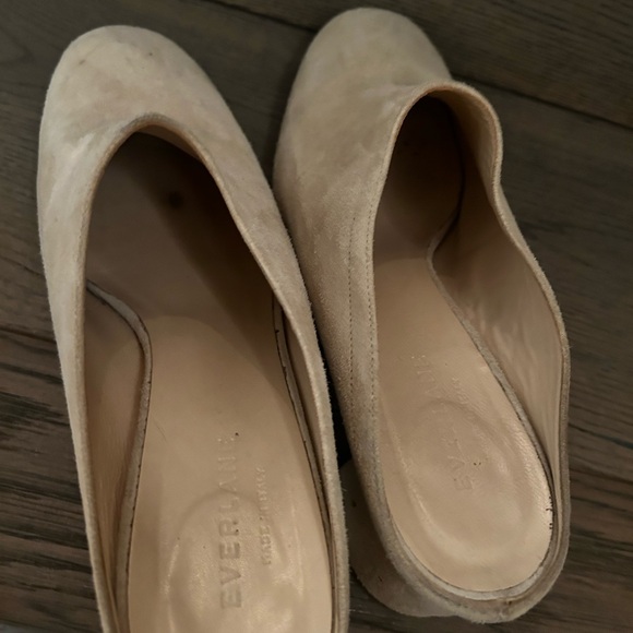 Everlane the day heel mule natural suede sz 9 - Picture 3 of 8